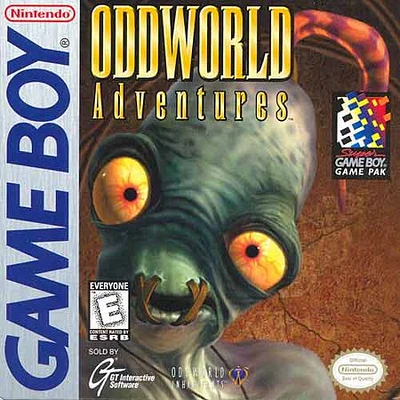 ODDWORLD ADVENTURES - Game Boy - USED