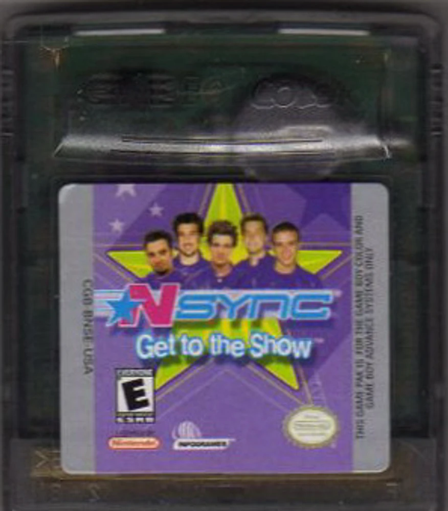 NSYNC - Game Boy Color - USED