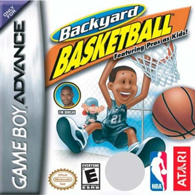 BACKYARD BASKETBALL - Game Boy Advanced - USED