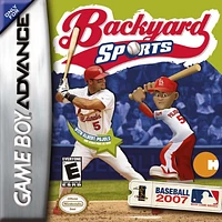 BACKYARD SPORTS BASEBALL 07 - Game Boy Advanced - USED