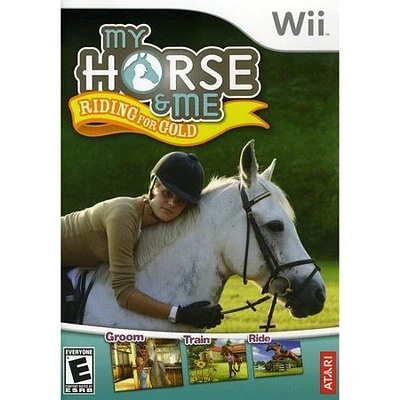 MY HORSE & ME:RIDING FOR GOLD - Nintendo Wii Wii - USED