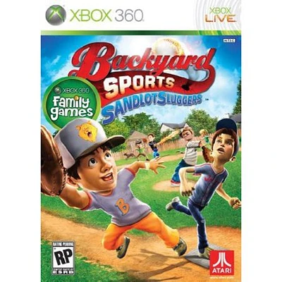 BACKYARD SPORTS:SANDLOT SLUGGE - Xbox 360 - USED