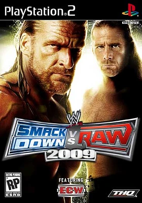 WWE:SMACKDOWN VS RAW 09 - Playstation 2 - USED