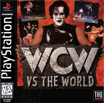 WCW VS THE WORLD - Playstation (PS1) - USED