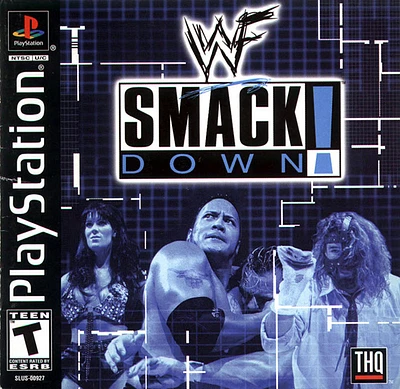 WWF:SMACKDOWN - Playstation (PS1) - USED