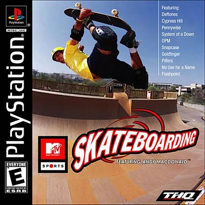 MTV SPORTS:SKATEBOARDING - Playstation (PS1) - USED