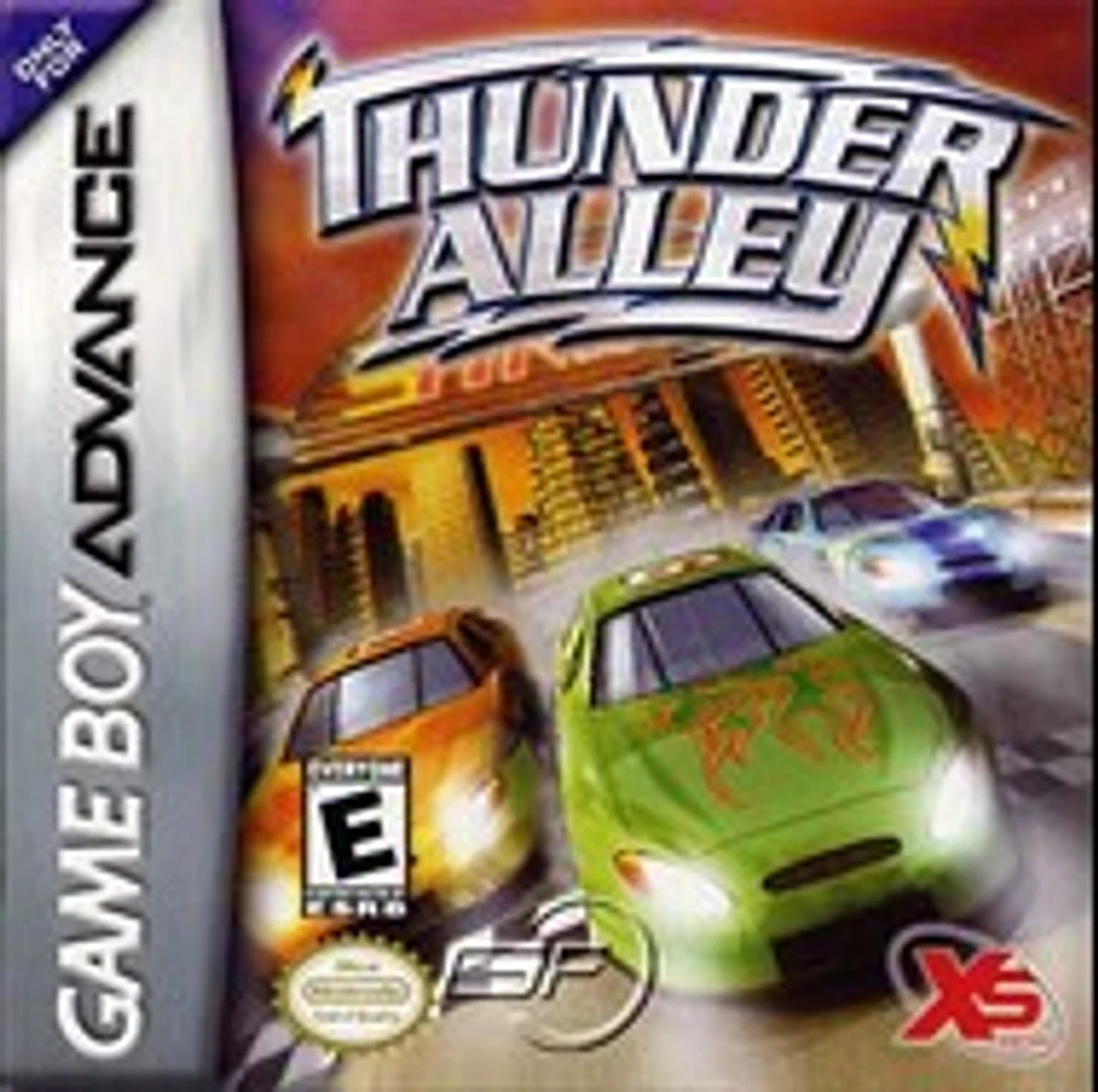 THUNDER ALLEY - Game Boy Advanced - USED