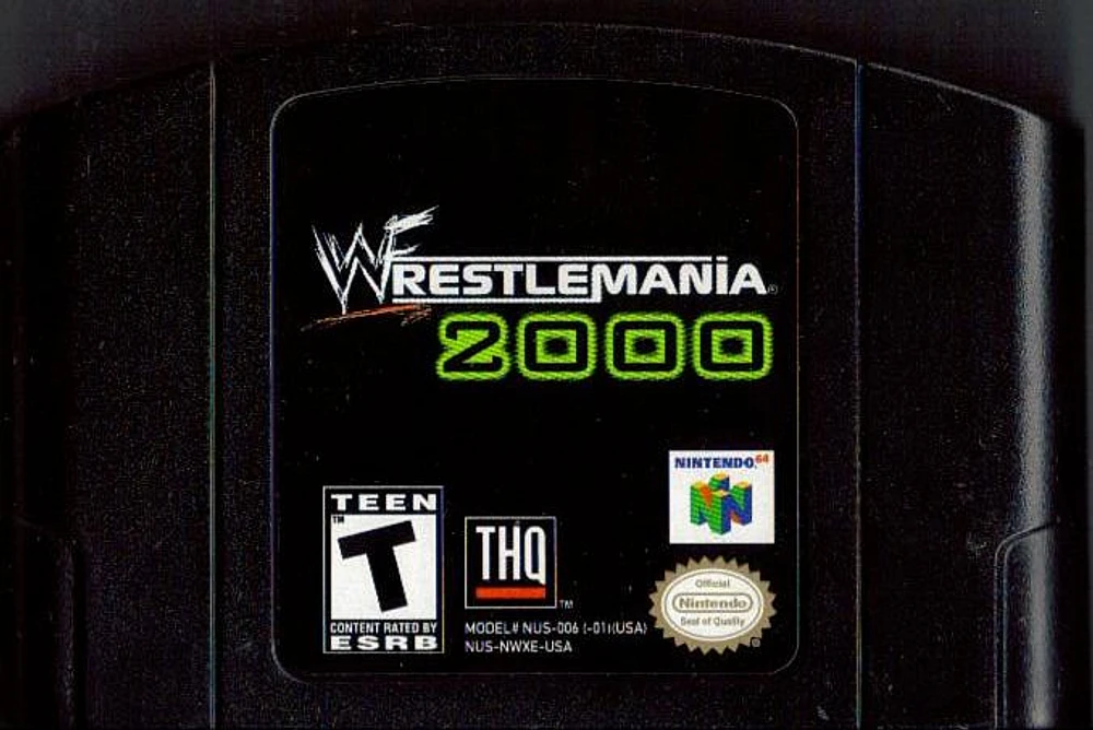 WWF:WRESTLEMANIA 2000 - Nintendo 64 - USED