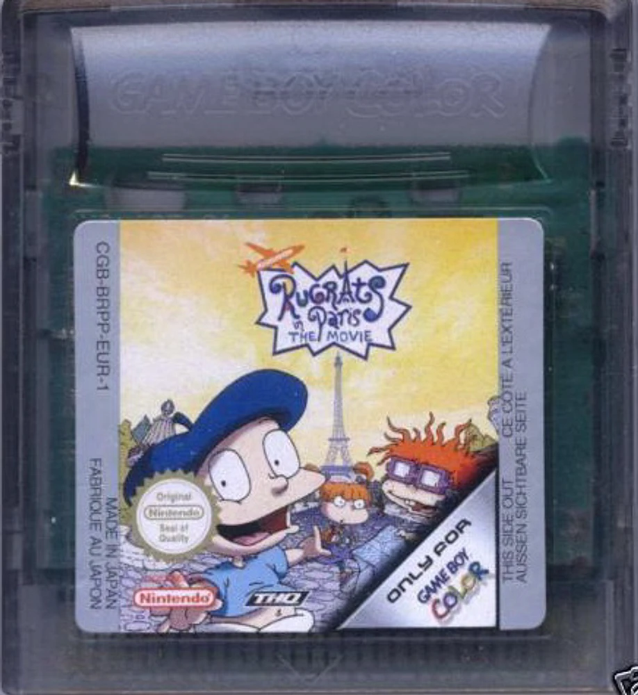 RUGRATS IN PARIS:THE MOVIE - Game Boy Color - USED