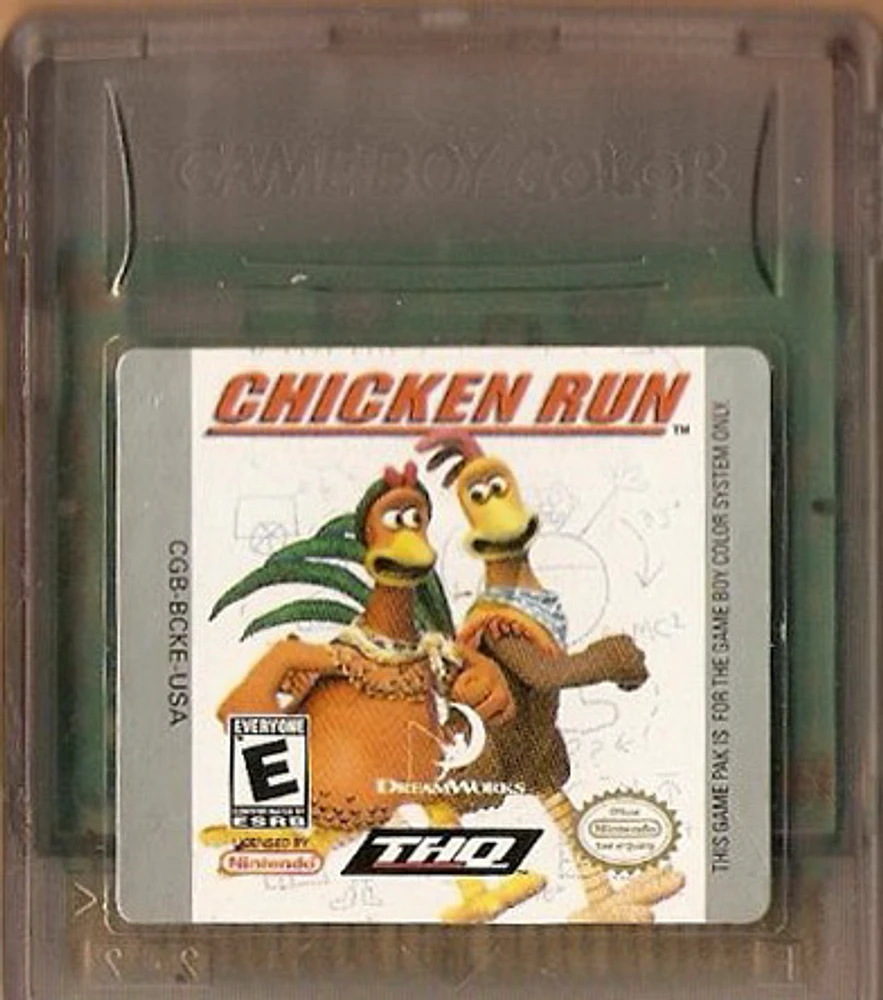 CHICKEN RUN - Game Boy Color - USED