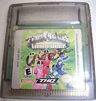 POWER RANGERS:TIME FORCE - Game Boy Color - USED