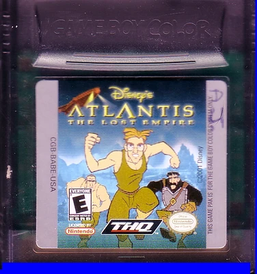 ATLANTIS:LOST EMPIRE - Game Boy Color - USED