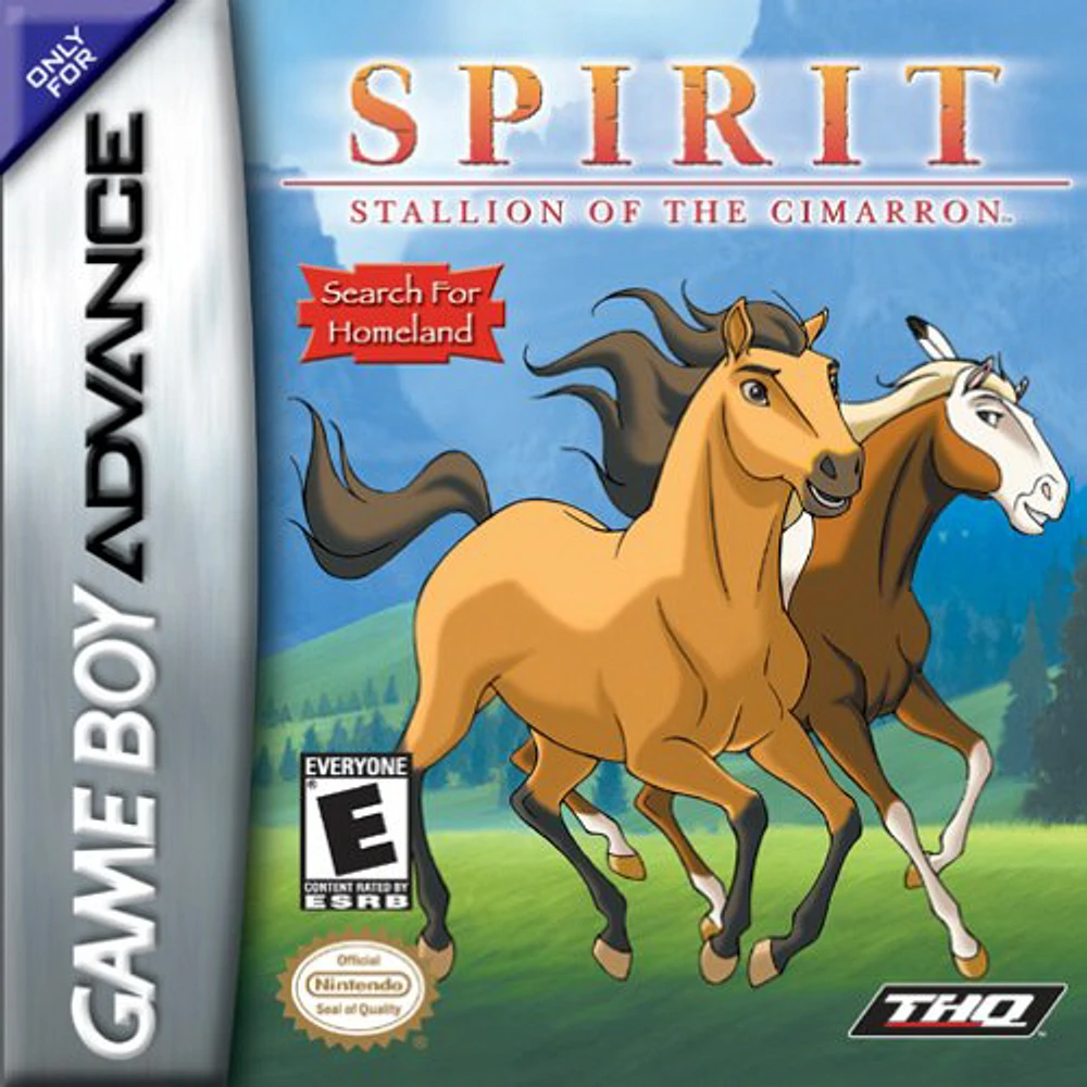 SPIRIT:STALLION OF THE CIMARRO - Game Boy Advanced - USED