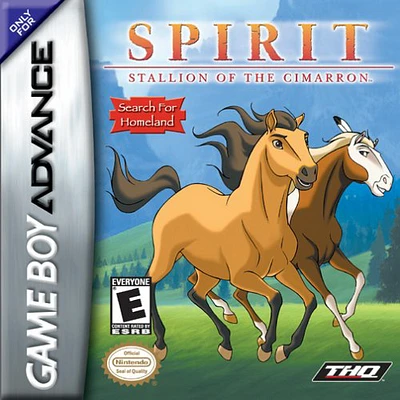 SPIRIT:STALLION OF THE CIMARRO - Game Boy Advanced - USED