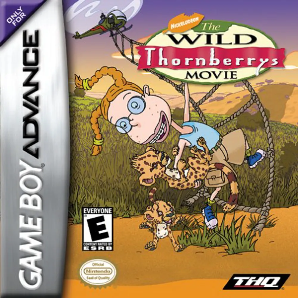 WILD THORNBERRYS MOVIE - Game Boy Advanced - USED