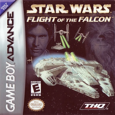 STAR WARS:FLIGHT OF THE FALCON - Game Boy Advanced - USED