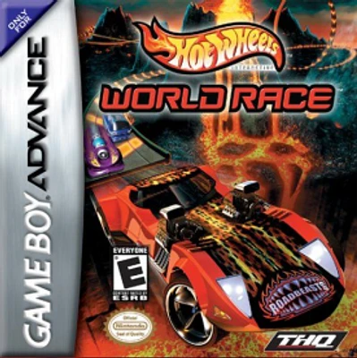 HOT WHEELS:WORLD RACE - Game Boy Advanced - USED