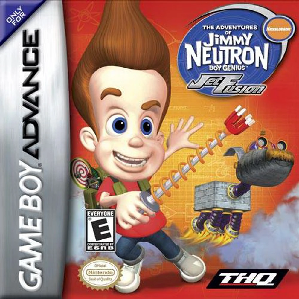 JIMMY NEUTRON:JET FUSION - Game Boy Advanced - USED