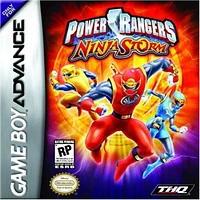 POWER RANGERS:NINJA STORM - Game Boy Advanced - USED