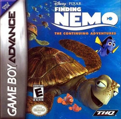 FINDING NEMO:CONTINUING - Game Boy Advanced - USED