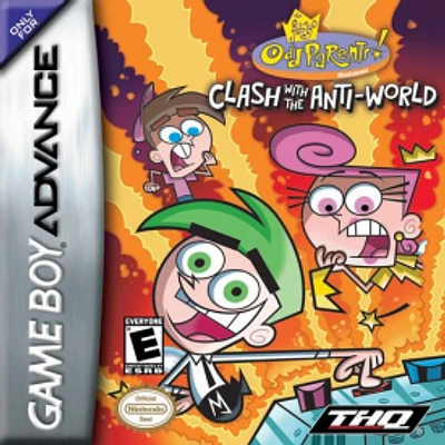 FAIRLY ODD PARENTS:CLASH WITH - Game Boy Advanced - USED