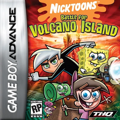 NICKTOONS:BATTLE FOR VOLCANO - Game Boy Advanced - USED