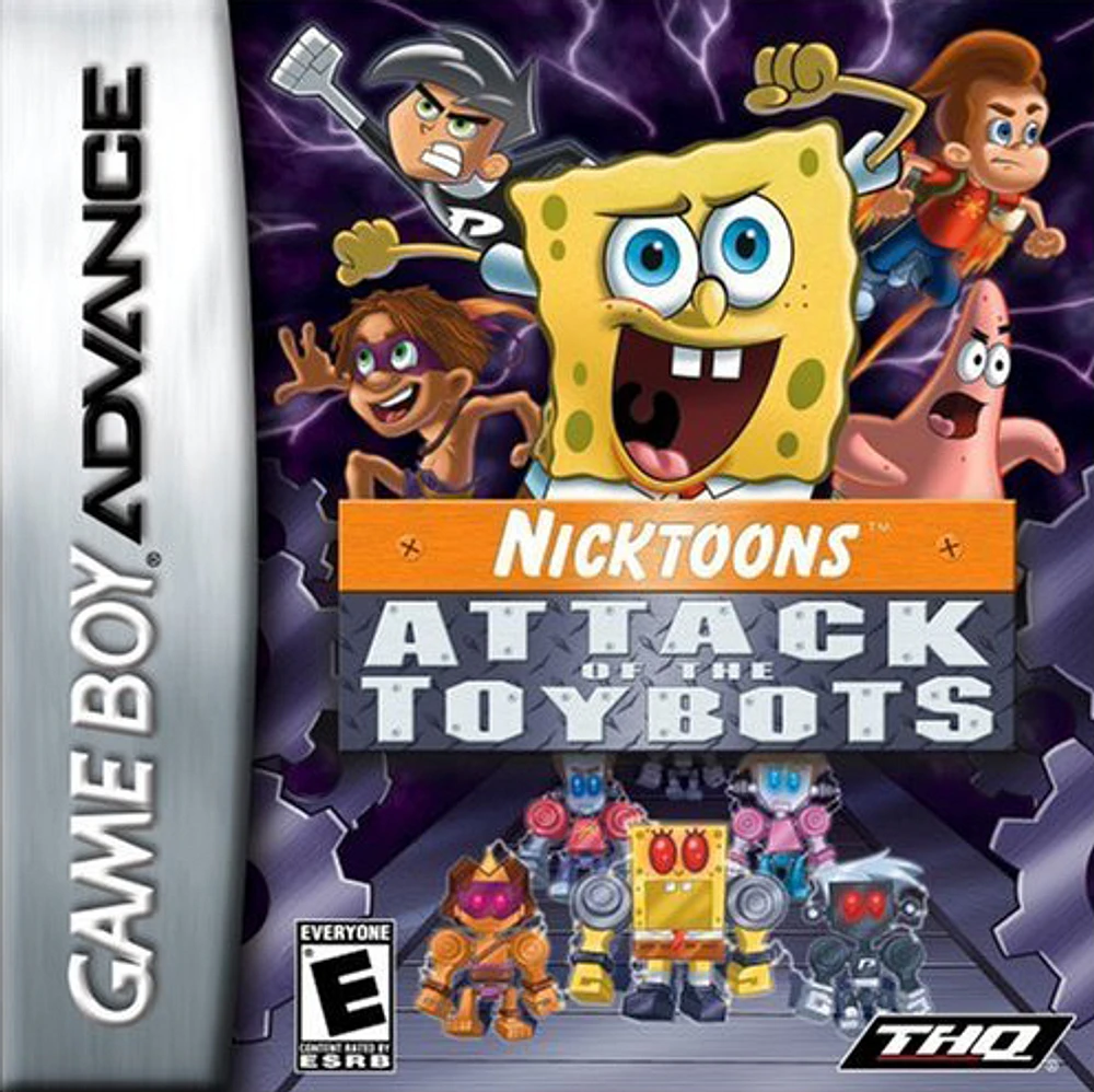 NICKTOONS:ATTACK OF THE TOYBOT - Game Boy Advanced - USED