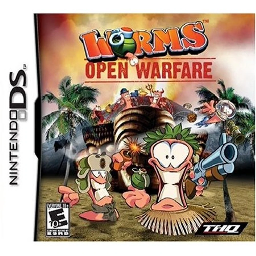 WORMS:OPEN WARFARE - Nintendo DS - USED