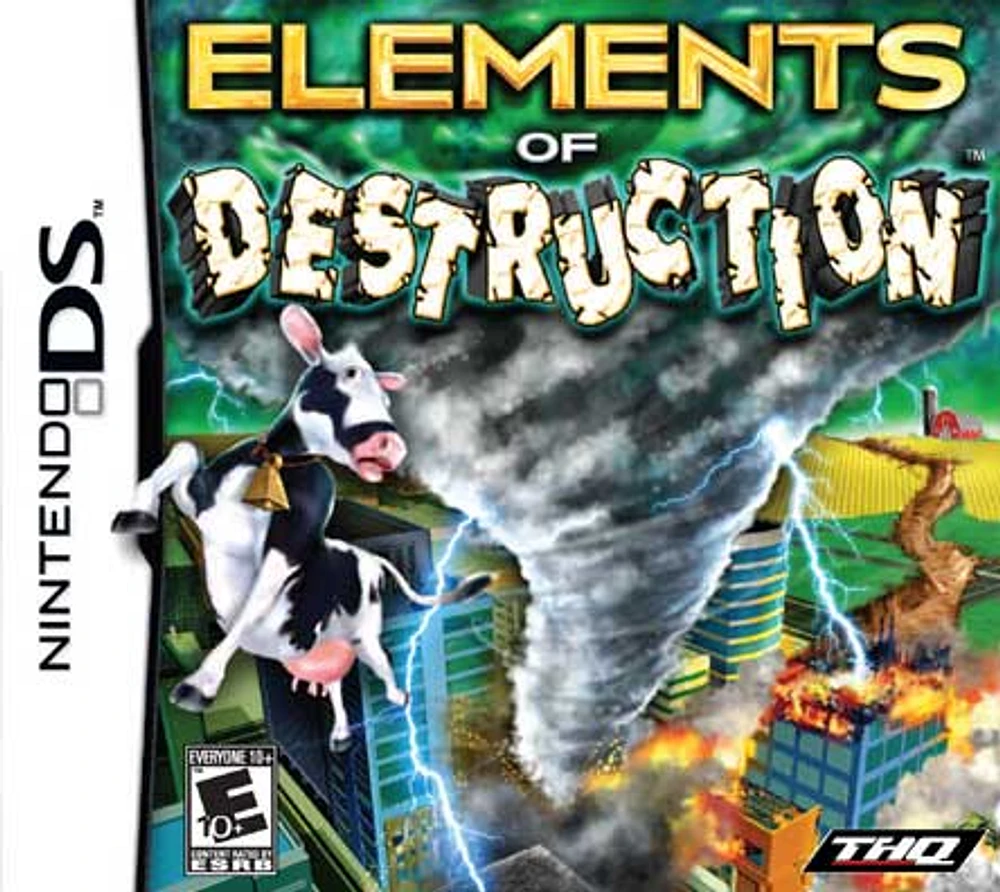 ELEMENTS OF DESTRUCTION - Nintendo DS - USED