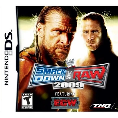 WWE:SMACKDOWN VS RAW 09 - Nintendo DS - USED