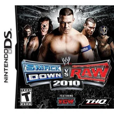 WWE:SMACKDOWN VS RAW 10 - Nintendo DS - USED