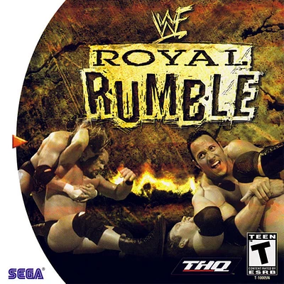 WWF:ROYAL RUMBLE - Sega Dreamcast - USED