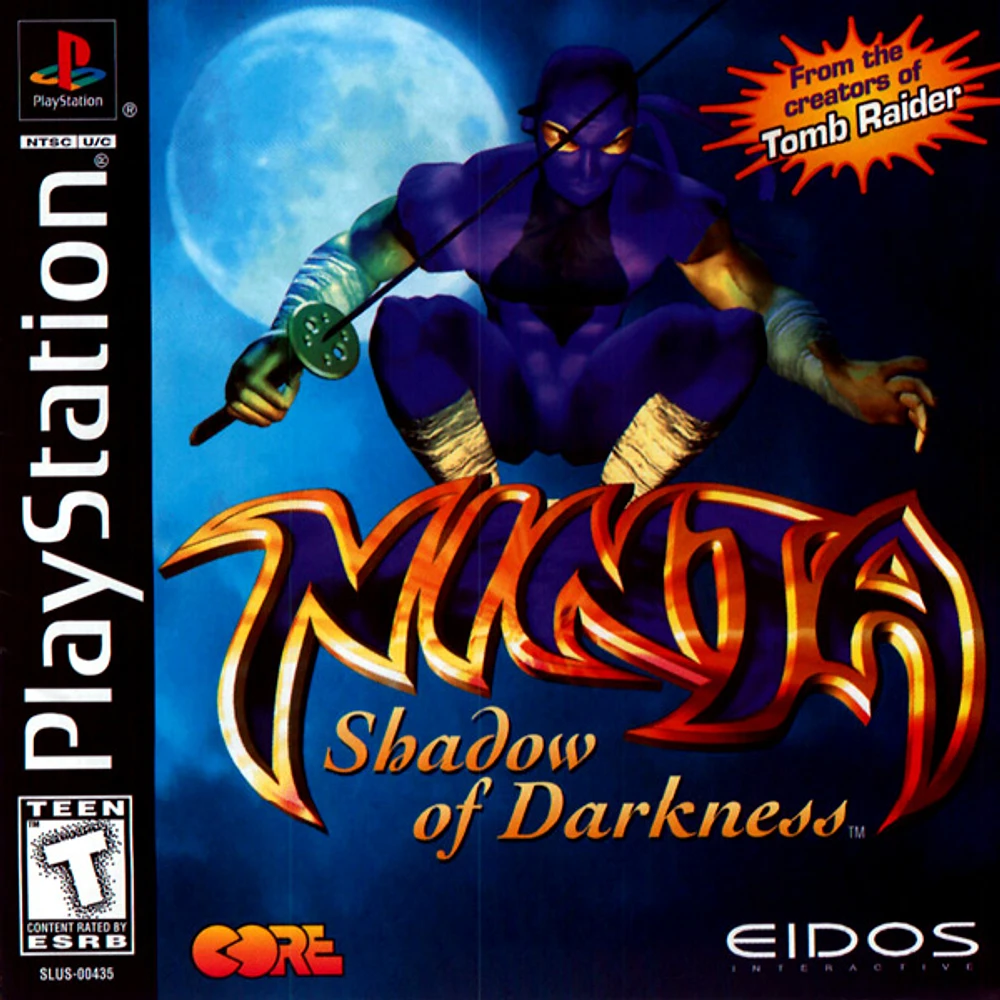 NINJA:SHADOW OF DARKNESS - Playstation (PS1) - USED