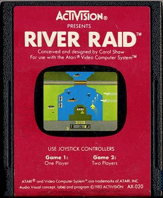 RIVER RAID - Atari 2600 - USED