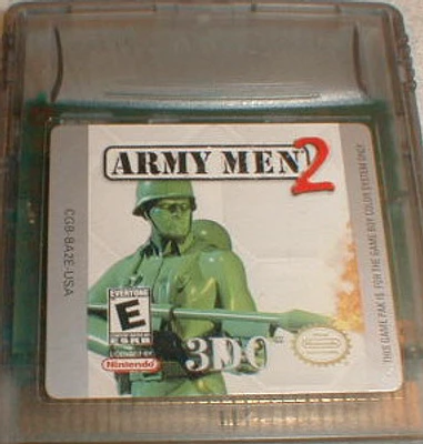 ARMY MEN 2 - Game Boy Color - USED