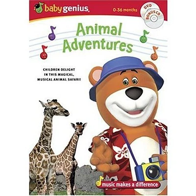 BABY GENIUS:ANIMAL ADVENTURES - USED