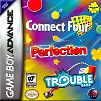 CONNECT 4/TROUBLE/PERFECTIO - Game Boy Advanced - USED