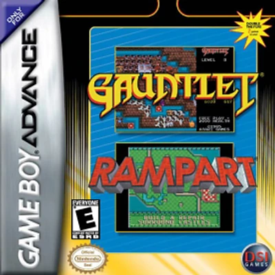 GAUNTLET/RAMPART - Game Boy Advanced - USED