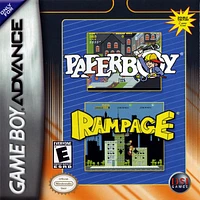 PAPERBOY/RAMPAGE - Game Boy Advanced - USED