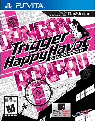 DANGANRONPA:TRIGGER HAPPY - PS Vita - USED