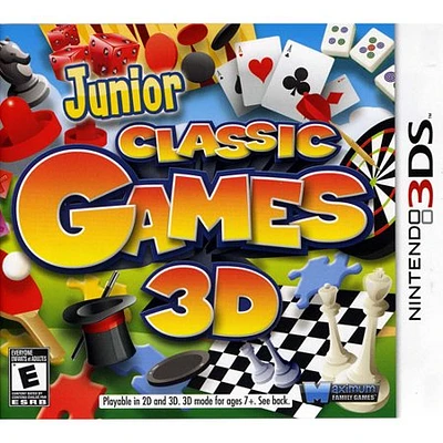 JUNIOR CLASSIC GAMES - Nintendo 3DS - USED