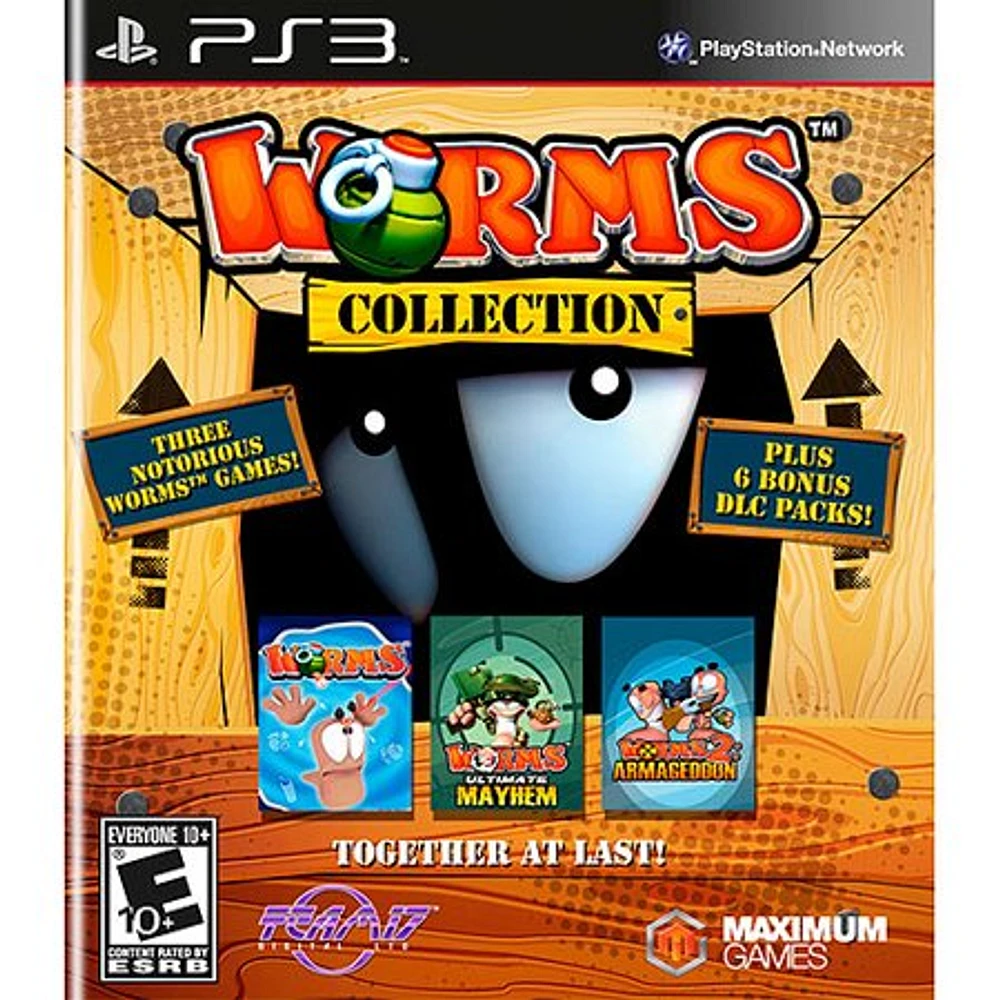 WORMS COLLECTION - Playstation 3 - USED