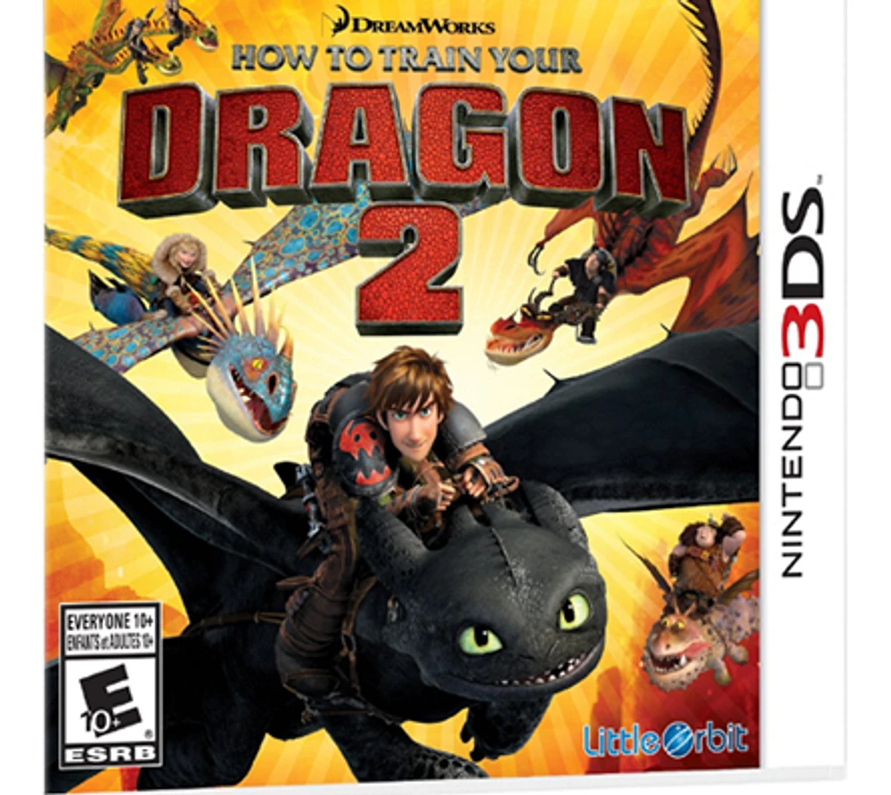 HOW TO TRAIN YOUR DRAGON 2 - Nintendo 3DS - USED