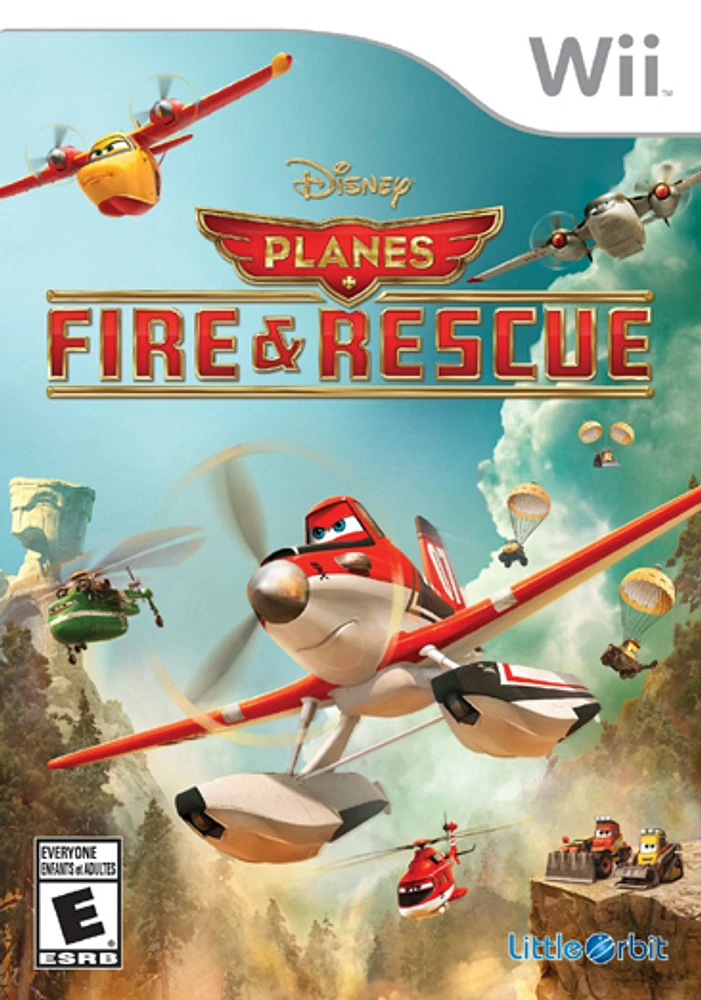 PLANES FIRE & RESCUE - Nintendo Wii Wii - USED