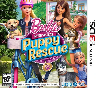 BARBIE & HER SISTERS:PUPPY RES - Nintendo 3DS - USED