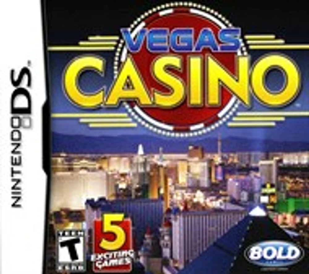 VEGAS CASINO HIGH 5 - Nintendo DS - USED