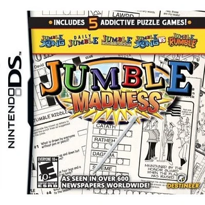 JUMBLE MADNESS - Nintendo DS - USED