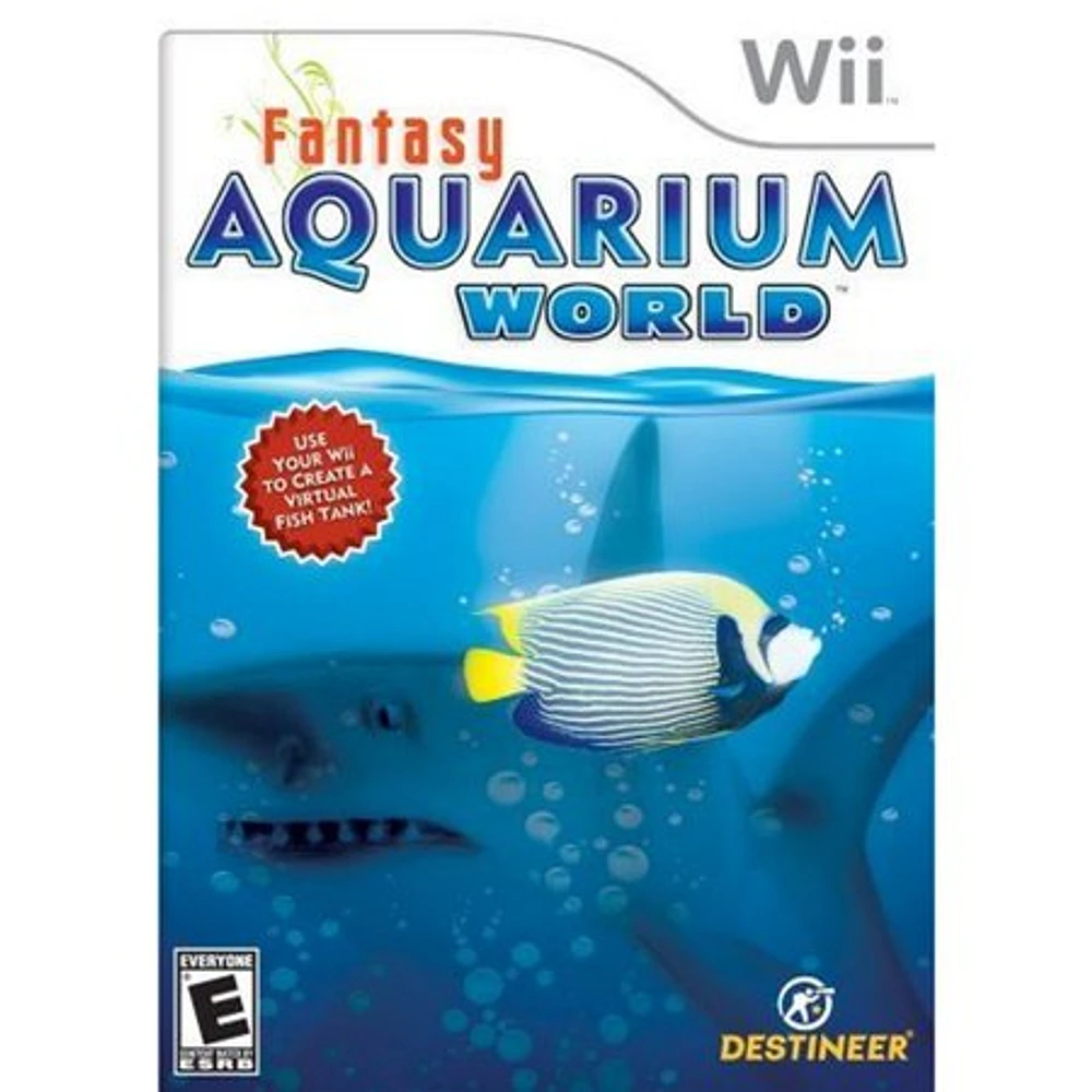FANTASY AQUARIUM WORLD - Nintendo Wii Wii - USED