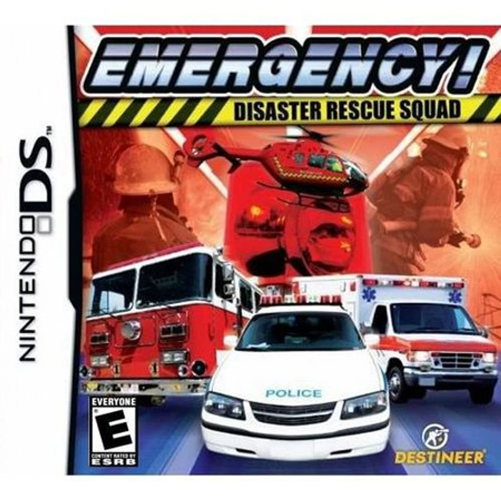 EMERGENCY:DISASTER RESCUE - Nintendo DS - USED