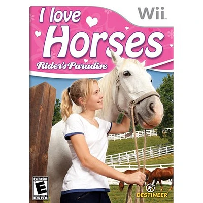 I LOVE HORSES - Nintendo Wii Wii - USED